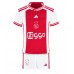 Cheap Ajax Home Football Kit Children 2023-24 Short Sleeve (+ pants)
